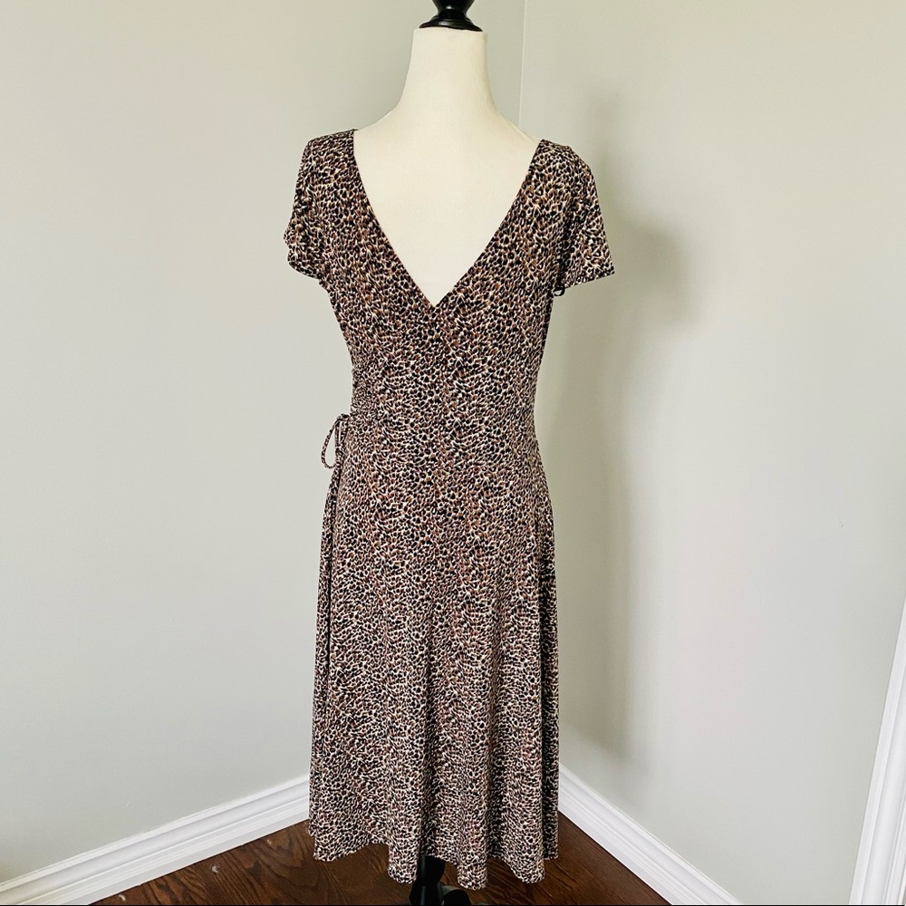 Scarlett Animal Print Pull Over Dress